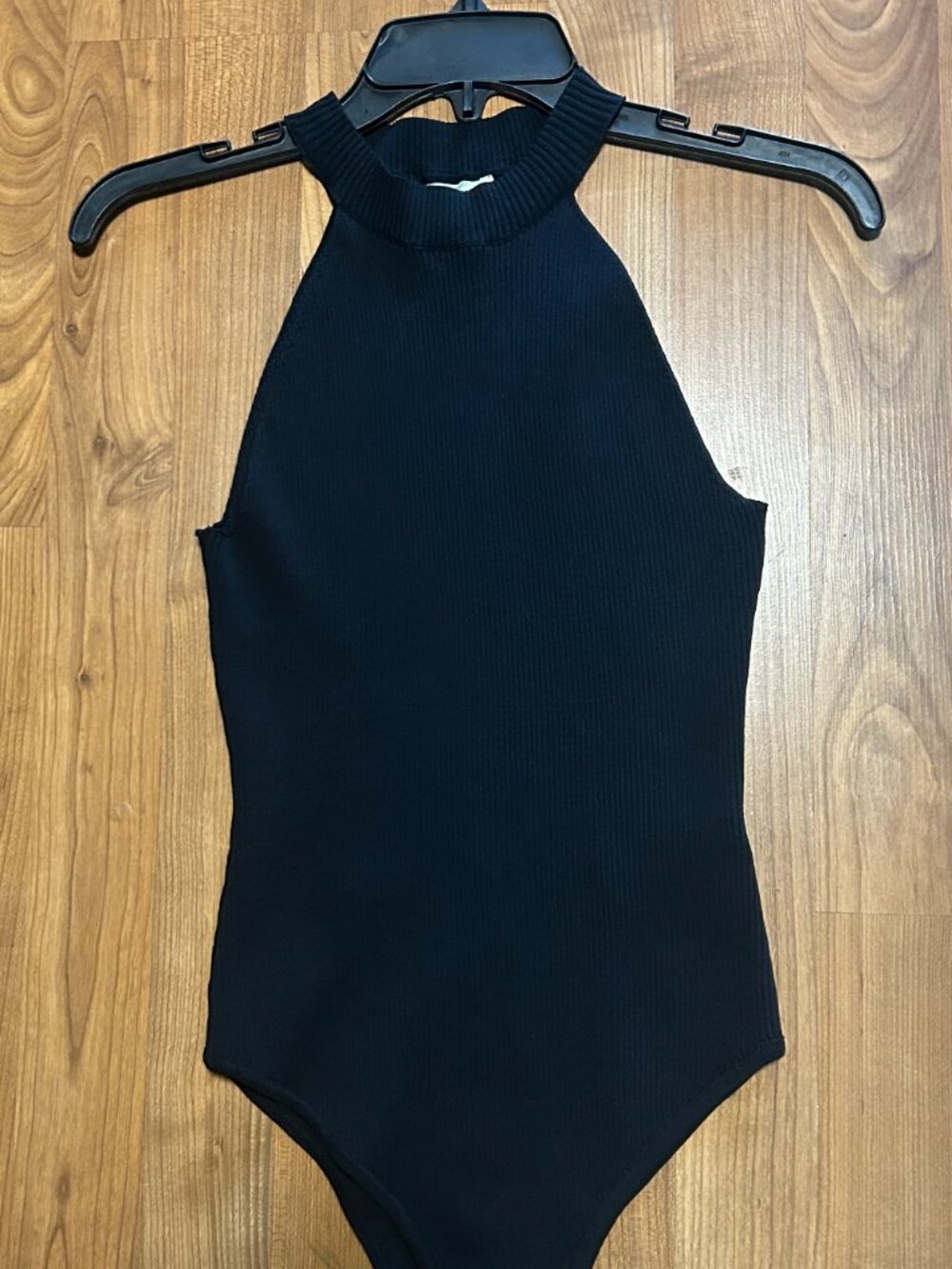 lack Tank Bodysuit Sleeveless NWOT Size Large